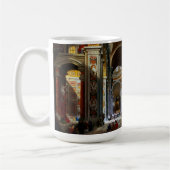Innere des Petersdom, Rom Kaffeetasse (Links)