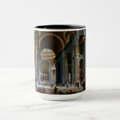 Innere des Petersdom, Rom Tasse (Zentrum)