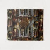 Innere des Petersdom, Rom Wandteppich (Vorderseite (Horizontal))