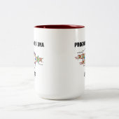 Innere des Programmierer-DNS (DNS-Reproduktion) Zweifarbige Tasse (Mittel)