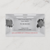 Innere Design Visitenkarte (Rückseite)