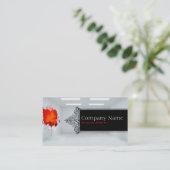 Innere Design Visitenkarte (Stehend Vorderseite)