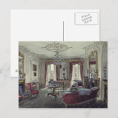 Innere eines zeichnend Raumes Postkarte (Vorne/Hinten)