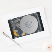 Innere Festplatte Rechteckiger Aufkleber (Umschlag)