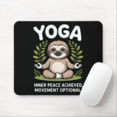 Innere Frieden Erreichte Bewegung Optional Yoga Fa Mousepad (Mit Mouse)