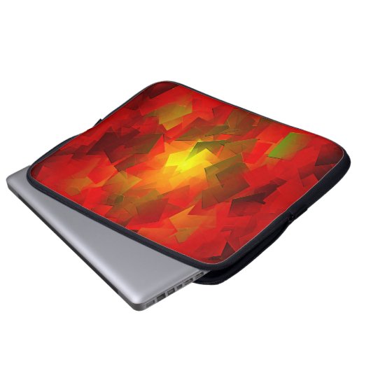 Innere Glow... Laptopschutzhülle (Vorne Knopf)