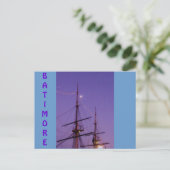 Innere Hafenöl Postkarte (Stehend Vorderseite)