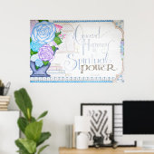 Innere Harmonie Wandkunst Poster (Heimbüro)