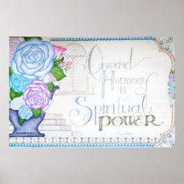 Innere Harmonie Wandkunst Poster