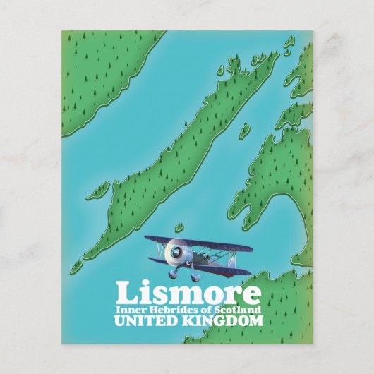 Innere Hebriden von Schottland, Lismore. Flyer (Vorne)