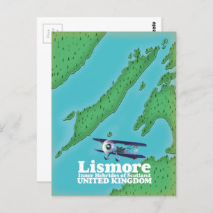 Innere Hebriden von Schottland, Lismore. Postkarte