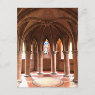 Innere Kammer mit Säulen, Mount Stuart, Schottland Postkarte