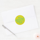 Innere Kinderaufkleber Runder Aufkleber (Umschlag)