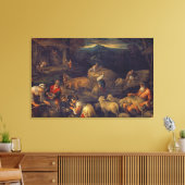 Innere Landwirtschaft oder Hörschaf Leinwanddruck (Insitu (Wohnzimmer))