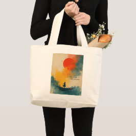 Innere Leidenschaft schmilzt die Kälte der Einsamk Jumbo Stoffbeutel