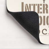 Innere Medizin schaukelt Caduceus Mousepad (Ecke)