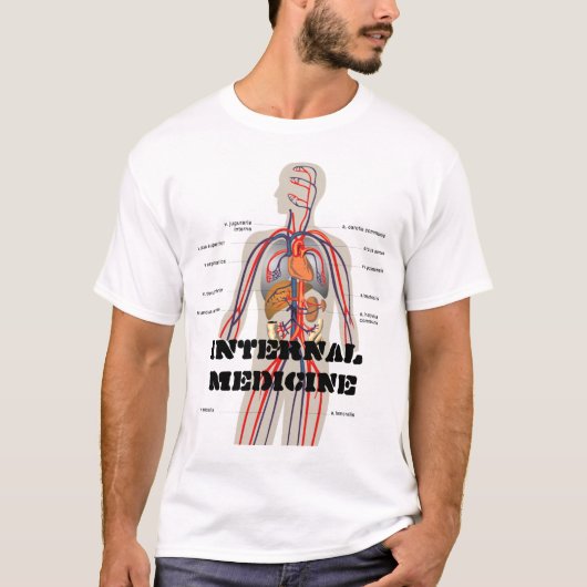 Innere Medizin T-Shirt (Vorderseite)