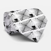 Innere Öl-Ölplattform-Skizze Krawatte (Gerollt)