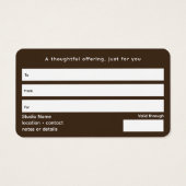 Innere Oracle | Drittes Auge Design (Rückseite)