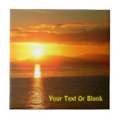 Innere Passage Sonnenuntergang Fliese (Vorderseite)