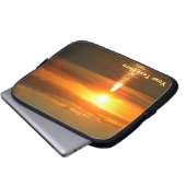 Innere Passage Sonnenuntergang Laptopschutzhülle (Vorne Knopf)