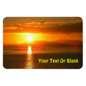 Innere Passage Sonnenuntergang Magnet (Horizontal)