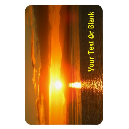 Innere Passage Sonnenuntergang Magnet (Vertikal)