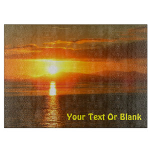 Innere Passage Sonnenuntergang Schneidebrett