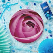 Innere Petalen der Rose Bud Pappteller (Party)