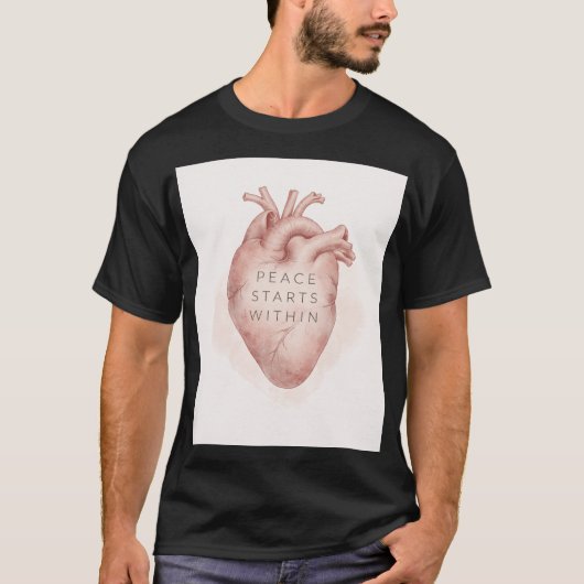 Innere Quelle des Friedens T-Shirt (Vorderseite)