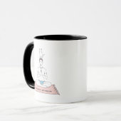 Innere Ruhe, äußere Katze Tasse (Vorderseite Links)