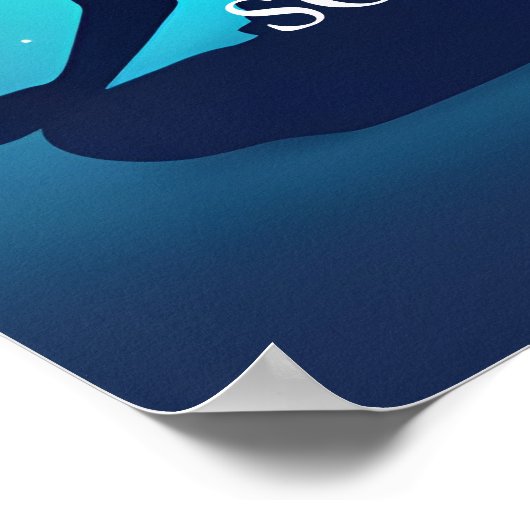 Innere Ruhe Poster (Ecke)