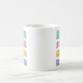 Innere Ruhe verändert alles Kaffeetasse (Mittel)