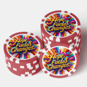 "Innere Stärke entleert" Pokerchips (Stapel)