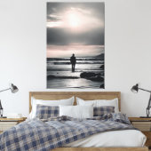 Innere Stille Leinwanddruck (Insitu (Schlafzimmer))