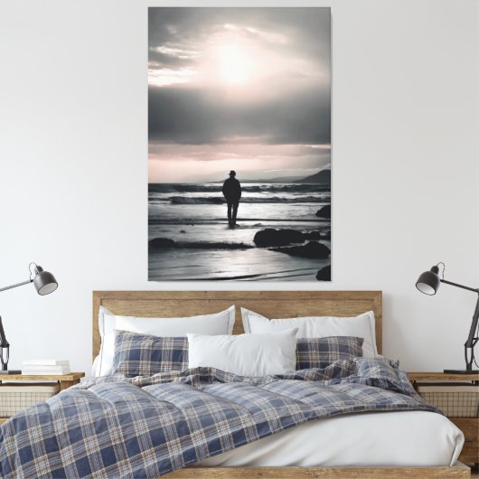 Innere Stille Leinwanddruck (Insitu (Schlafzimmer))