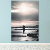 Innere Stille Leinwanddruck (Insitu (Holzboden))