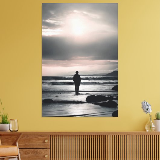 Innere Stille Leinwanddruck (Insitu (Wohnzimmer))