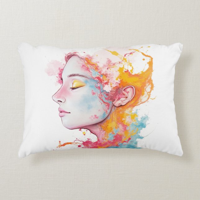 Innere Strahlung Dekokissen (Vorderseite)