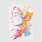 Innere Strahlung Golfhandtuch (Vorderseite)