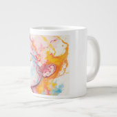 Innere Strahlung Jumbo-Tasse (Vorderseite Rechts)