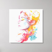 Innere Strahlung Leinwanddruck (Vorderseite)