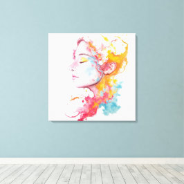 Innere Strahlung Leinwanddruck