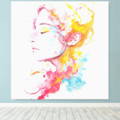 Innere Strahlung Leinwanddruck (Insitu (Holzboden))