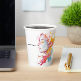 Innere Strahlung Pappbecher