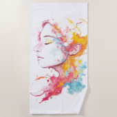 Innere Strahlung Strandtuch (Vorderseite)