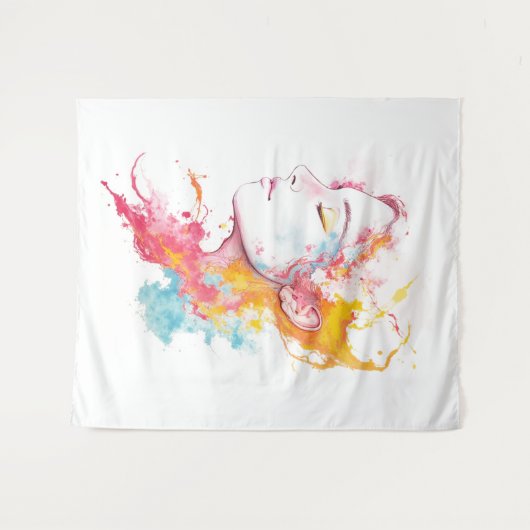 Innere Strahlung Wandteppich (Vorderseite (Horizontal))