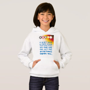 Innere Substanz einer externen Farbe Hoodie