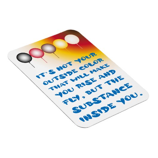 Innere Substanz einer externen Farbe Magnet (Rechte Seite)