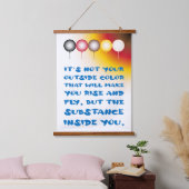 Innere Substanz einer externen Farbe Wandteppich Mit Holzrahmen (Schlafzimmer)